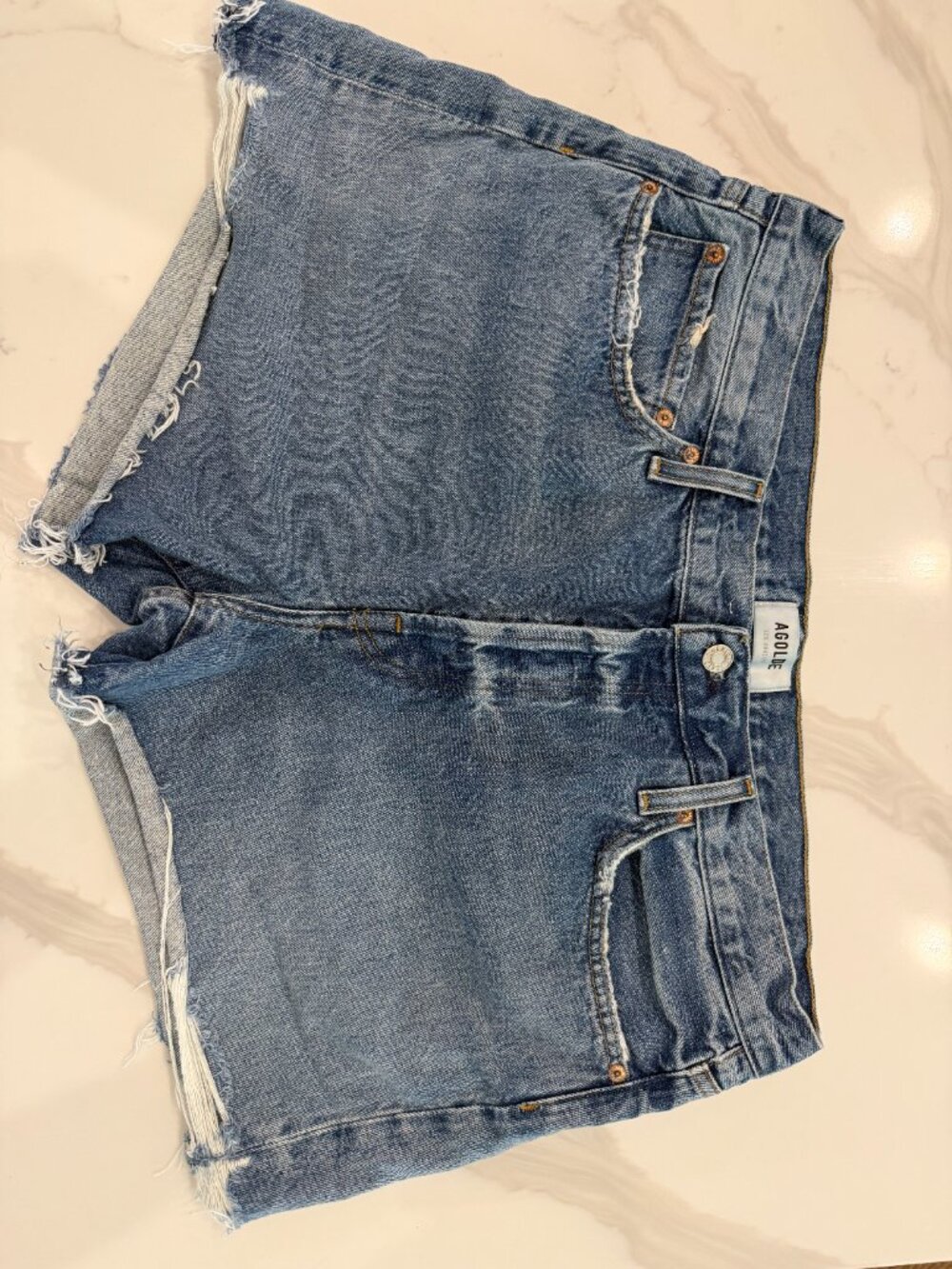 AGOLDE Denim Vintage Cut-off Shorts